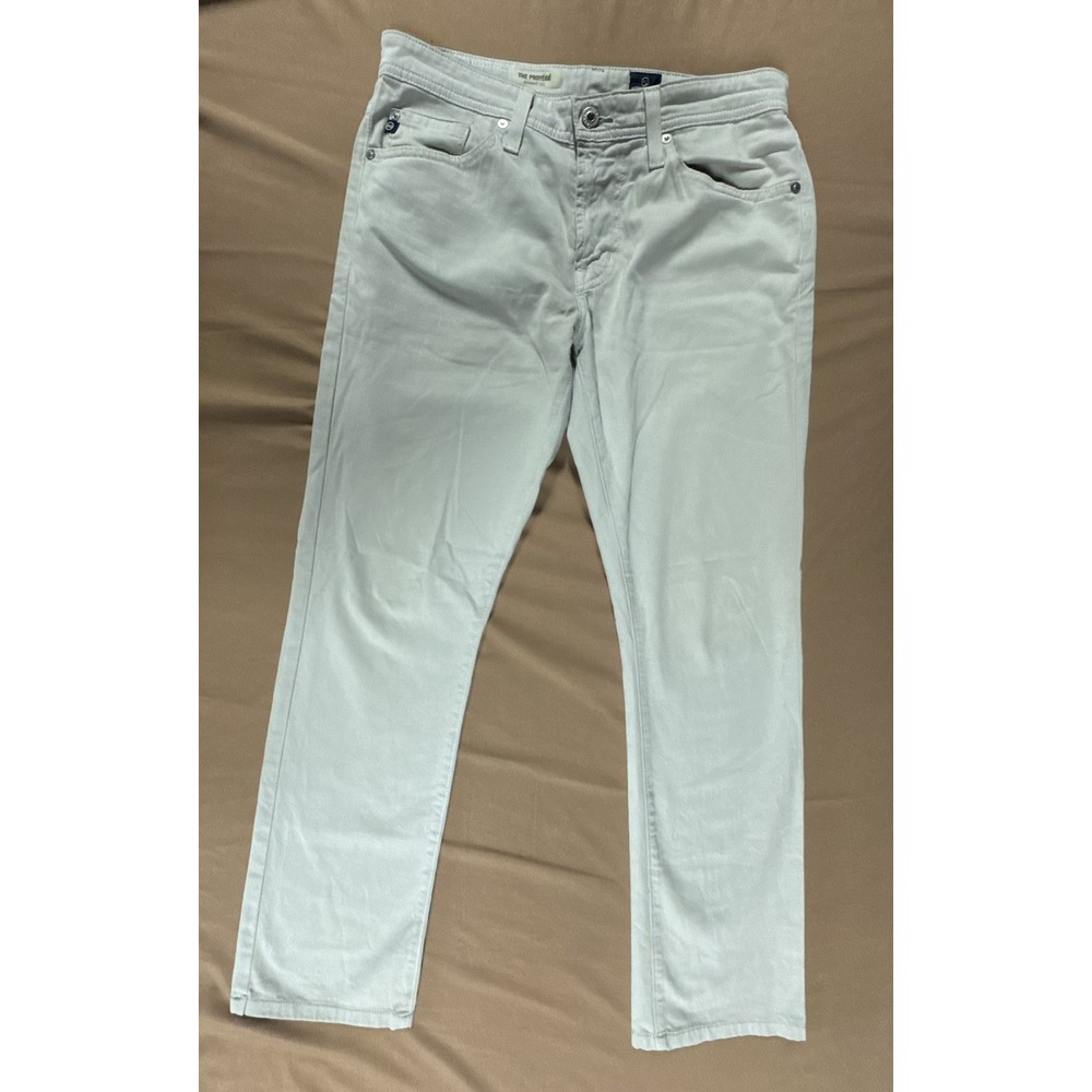 AG Adriano Goldshmied Chino 30x34(actual30)Men's beige The Protege Straight Leg